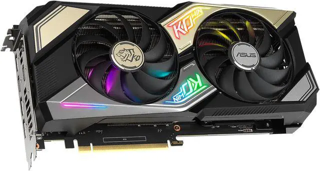 Alt view image 8 of 15 - ASUS KO GeForce RTX 3060 Ti 8GB GDDR6 PCI Express 4.0 Graphics Card KO-RTX3060TI-O8G-GAMING