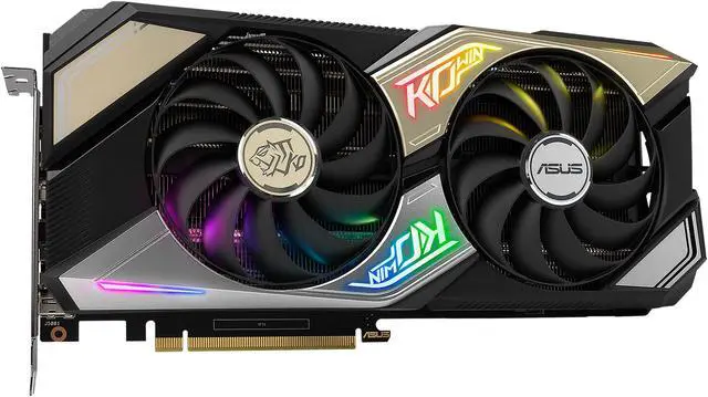 Alt view image 9 of 15 - ASUS KO GeForce RTX 3060 Ti 8GB GDDR6 PCI Express 4.0 Graphics Card KO-RTX3060TI-O8G-GAMING