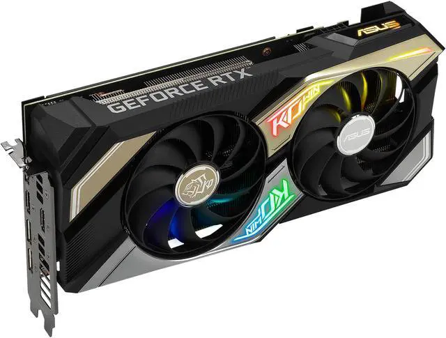 Alt view image 5 of 15 - ASUS KO GeForce RTX 3060 Ti 8GB GDDR6 PCI Express 4.0 Graphics Card KO-RTX3060TI-O8G-GAMING