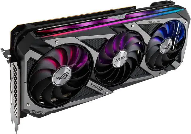 Alt view image 6 of 13 - ASUS ROG STRIX Radeon RX 6800 16GB GDDR6 PCI Express 4.0 CrossFireX Support Graphics Card ROG-STRIX-RX6800-O16G-GAMING