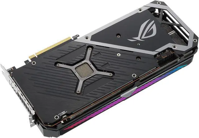 Alt view image 11 of 13 - ASUS ROG STRIX Radeon RX 6800 16GB GDDR6 PCI Express 4.0 CrossFireX Support Graphics Card ROG-STRIX-RX6800-O16G-GAMING