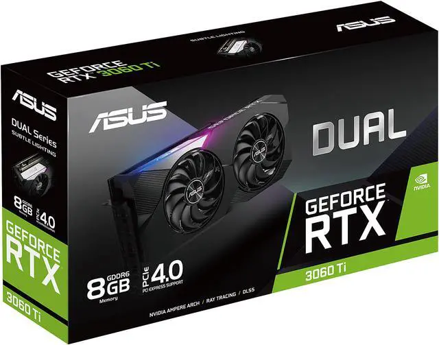 Alt view image 14 of 14 - ASUS Dual GeForce RTX 3060 Ti 8GB GDDR6 PCI Express 4.0 Graphics Card DUAL-RTX3060TI-8G
