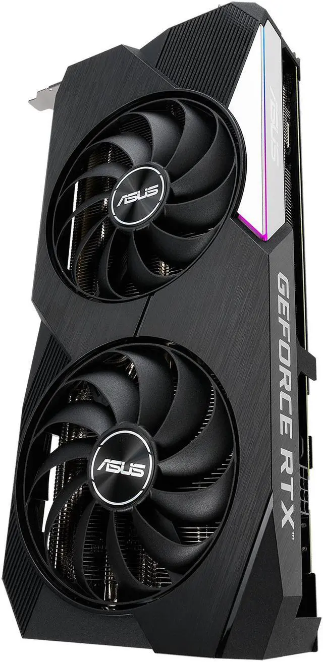 Alt view image 11 of 14 - ASUS Dual GeForce RTX 3060 Ti 8GB GDDR6 PCI Express 4.0 Graphics Card DUAL-RTX3060TI-8G