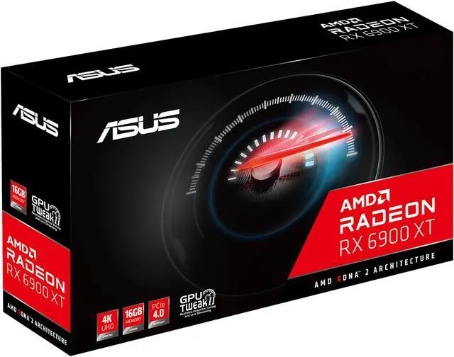 Alt view image 12 of 12 - ASUS Radeon RX 6900 XT 16GB GDDR6 PCI Express 4.0 SLI Support Graphics Card RX6900XT-16G