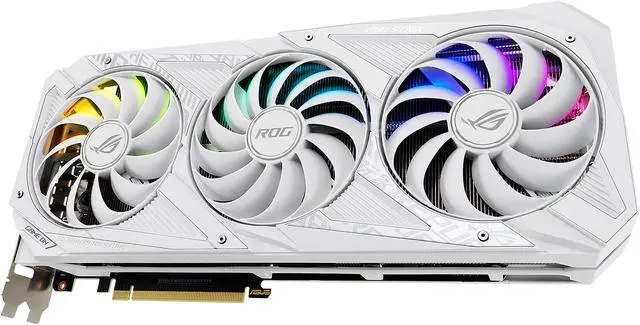 Alt view image 5 of 20 - ASUS ROG Strix GeForce RTX 3080 10GB GDDR6X PCI Express 4.0 Graphics Card ROG-STRIX-RTX3080-O10G-WHITE