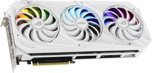 Alt view image 13 of 20 - ASUS ROG Strix GeForce RTX 3080 10GB GDDR6X PCI Express 4.0 Graphics Card ROG-STRIX-RTX3080-O10G-WHITE
