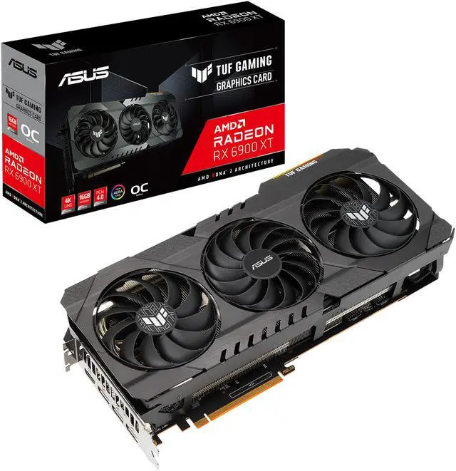 Alt view image 13 of 14 - ASUS TUF Gaming Radeon RX 6900 XT 16GB GDDR6 PCI Express 4.0 CrossFireX Support Graphics Card TUF-RX6900XT-O16G-GAMING