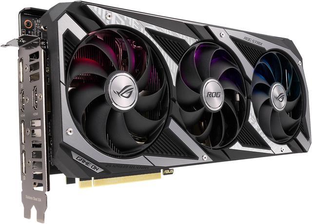 Alt view image 5 of 11 - ASUS ROG Strix GeForce RTX 3060 12GB GDDR6 PCI Express 4.0 Graphics Card ROG-STRIX-RTX3060-O12G-GAMING
