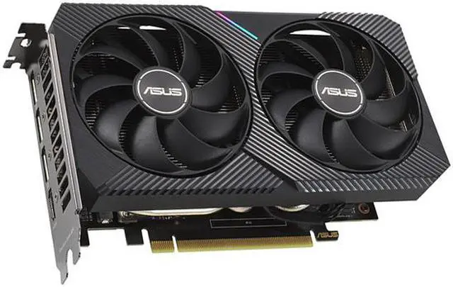 Alt view image 3 of 4 - ASUS Dual GeForce RTX 3060 12GB GDDR6 PCI Express 4.0 Graphics Card DUAL-RTX3060-12G