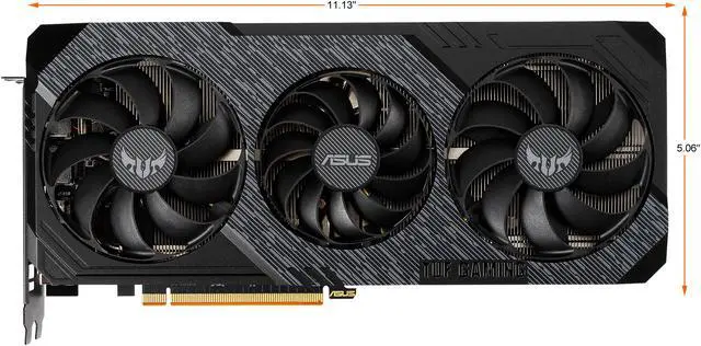 Alt view image 2 of 8 - ASUS TUF Gaming X3 Radeon RX 5700 8GB GDDR6 PCI Express 4.0 Graphics Card TUF 3-RX5700-O8G-EVO-GAMING