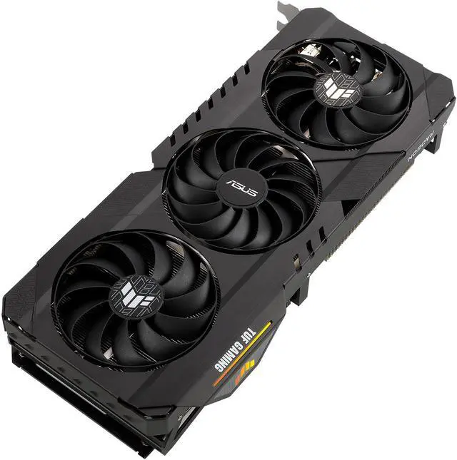 Alt view image 8 of 15 - ASUS TUF Gaming Radeon RX 6700 XT OC Edition Graphics Card (AMD RDNA 2, PCIe 4.0, 12GB GDDR6, HDMI 2.1, DisplayPort 1.4a, Dual Ball Fan Bearings, All-aluminum Shroud, Reinforced Frame, GPU Tweak II) - TUF-RX6700XT-O12G-GAMING