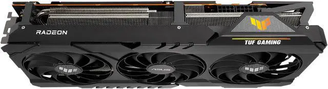 Alt view image 11 of 15 - ASUS TUF Gaming Radeon RX 6700 XT OC Edition Graphics Card (AMD RDNA 2, PCIe 4.0, 12GB GDDR6, HDMI 2.1, DisplayPort 1.4a, Dual Ball Fan Bearings, All-aluminum Shroud, Reinforced Frame, GPU Tweak II) - TUF-RX6700XT-O12G-GAMING