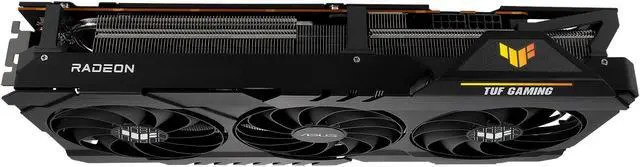Alt view image 12 of 15 - ASUS TUF Gaming Radeon RX 6700 XT OC Edition Graphics Card (AMD RDNA 2, PCIe 4.0, 12GB GDDR6, HDMI 2.1, DisplayPort 1.4a, Dual Ball Fan Bearings, All-aluminum Shroud, Reinforced Frame, GPU Tweak II) - TUF-RX6700XT-O12G-GAMING