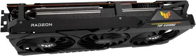 Alt view image 13 of 15 - ASUS TUF Gaming Radeon RX 6700 XT OC Edition Graphics Card (AMD RDNA 2, PCIe 4.0, 12GB GDDR6, HDMI 2.1, DisplayPort 1.4a, Dual Ball Fan Bearings, All-aluminum Shroud, Reinforced Frame, GPU Tweak II) - TUF-RX6700XT-O12G-GAMING