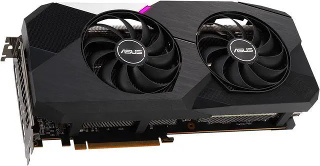 Alt view image 7 of 12 - ASUS DUAL Radeon RX 6700 XT Standard Edition 12GB GDDR6 Gaming Graphics Card (AMD RDNA 2, PCIe 4.0, 12GB GDDR6 Memory, HDMI 2.1, DisplayPort 1.4a, Axial-tech Fan Design, 0dB Technology) - DUAL-RX6700XT-12G