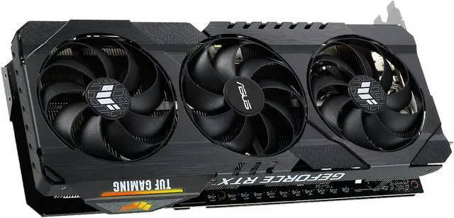 Alt view image 8 of 16 - ASUS TUF Gaming NVIDIA GeForce RTX 3060 Graphics Card TUF-RTX3060-12G-GAMING (PCIe 4.0, 12GB GDDR6, HDMI 2.1, DisplayPort 1.4a, Dual Ball Fan Bearings, Military-grade Certification, GPU Tweak II)