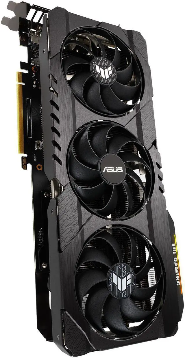 Alt view image 9 of 16 - ASUS TUF Gaming NVIDIA GeForce RTX 3060 Graphics Card TUF-RTX3060-12G-GAMING (PCIe 4.0, 12GB GDDR6, HDMI 2.1, DisplayPort 1.4a, Dual Ball Fan Bearings, Military-grade Certification, GPU Tweak II)