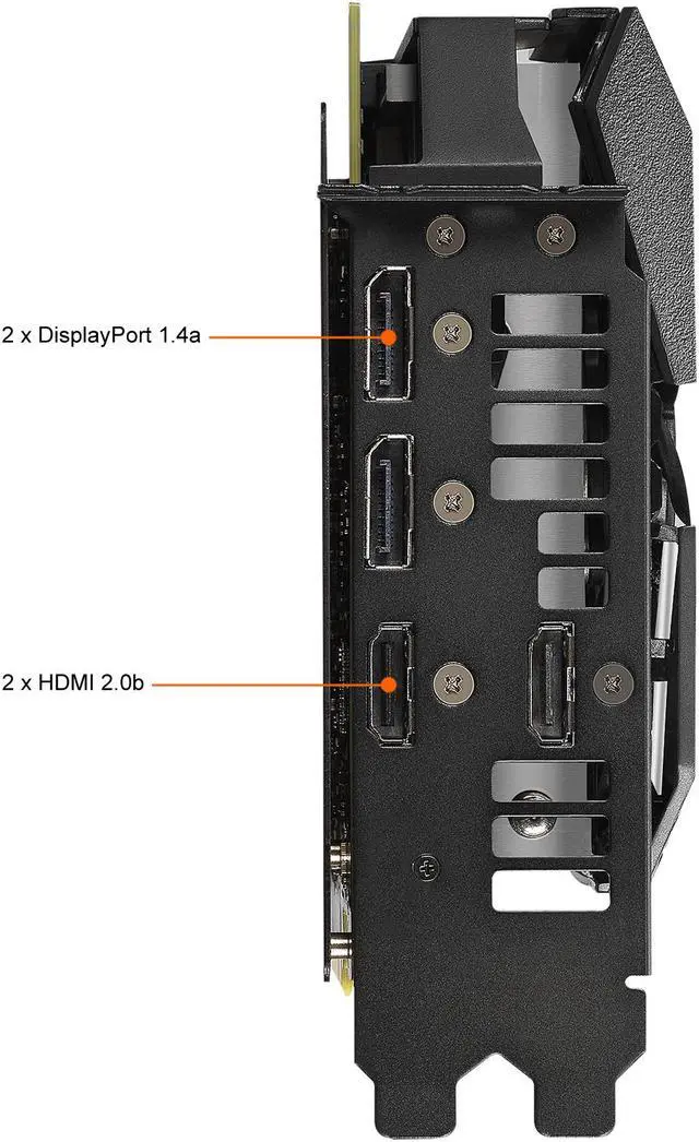 Alt view image 6 of 8 - ASUS ROG STRIX GeForce RTX 2060 6GB GDDR6 PCI Express 3.0 Graphics Card ROG-STRIX-RTX2060-O6G-EVO-V2-GAMING