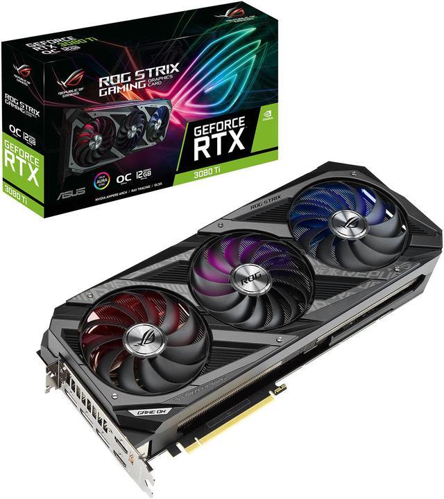 Alt view image 19 of 20 - ASUS ROG Strix NVIDIA GeForce RTX 3080 Ti OC Edition Gaming Graphics Card (PCIe 4.0, 12GB GDDR6X, HDMI 2.1, Axial-tech Fan Design, 2.9-Slot, Super Alloy Power II, ASUS Auto-Extreme Technology)