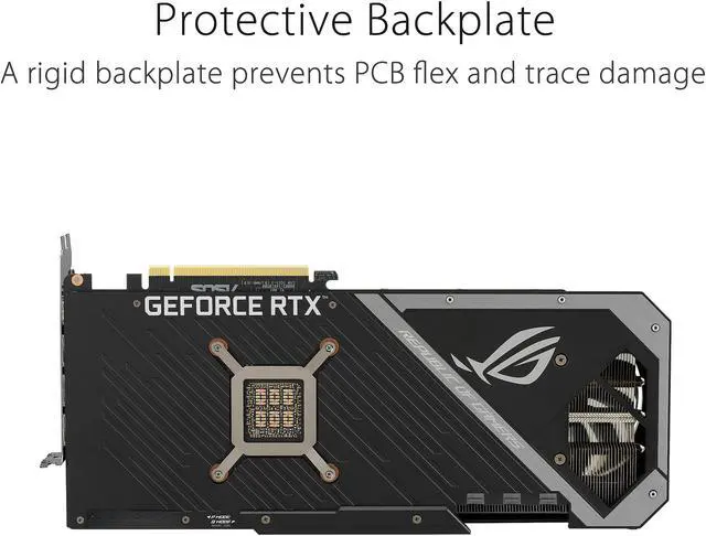 Alt view image 17 of 20 - ASUS ROG Strix NVIDIA GeForce RTX 3080 Ti OC Edition Gaming Graphics Card (PCIe 4.0, 12GB GDDR6X, HDMI 2.1, Axial-tech Fan Design, 2.9-Slot, Super Alloy Power II, ASUS Auto-Extreme Technology)