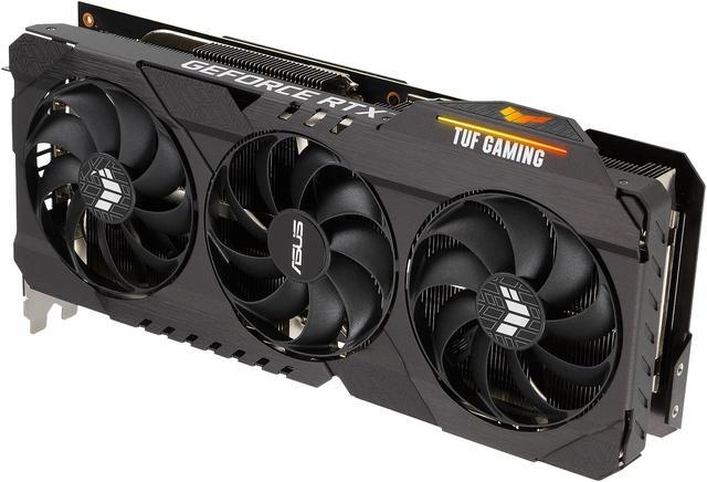 Alt view image 9 of 19 - ASUS TUF Gaming GeForce RTX 3080 Ti OC Edition Graphics Card (PCIe 4.0, 12GB GDDR6X, HDMI 2.1, DisplayPort 1.4a, Dual Ball Fan Bearings, Military-grade Certification, GPU Tweak II), TUF-RTX3080TI-O12G-GAMING