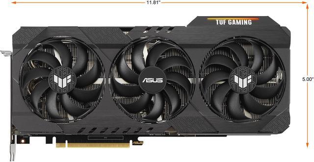 ASUS TUF Gaming GeForce RTX 3080 Ti OC Edition Graphics Card (PCIe 4.0,  12GB GDDR6X, HDMI 2.1, DisplayPort 1.4a, Dual Ball Fan Bearings,