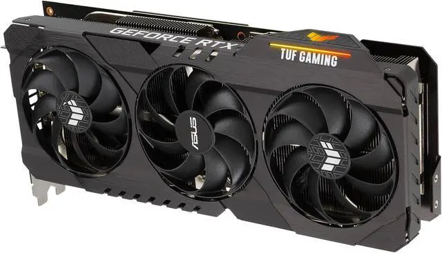 Alt view image 8 of 18 - ASUS TUF Gaming NVIDIA GeForce RTX 3080 Ti Graphics Card (PCIe 4.0, 12GB GDDR6X, HDMI 2.1, DisplayPort 1.4a, Dual Ball Fan Bearings, Military-grade Certification, GPU Tweak II), TUF-RTX3080TI-12G-GAMING