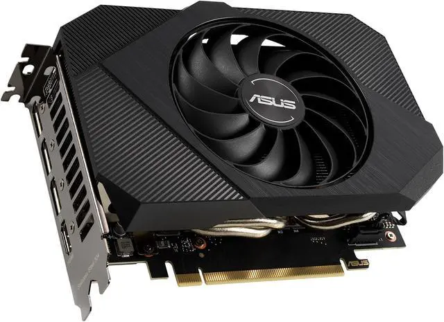Alt view image 3 of 13 - ASUS Phoenix NVIDIA GeForce RTX 3060 Gaming Graphics Card (PCIe 4.0, 12GB GDDR6 Memory, HDMI 2.1, DisplayPort 1.4a, Axial-tech Fan Design, Protective Backplate, Dual Ball Fan Bearings), PH-RTX3060-12G