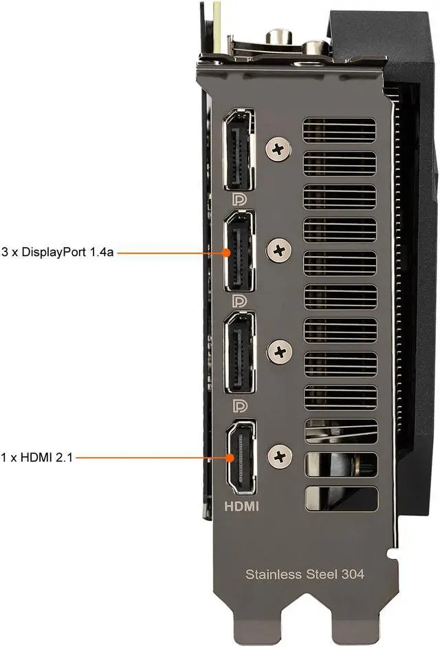 Alt view image 9 of 13 - ASUS Phoenix NVIDIA GeForce RTX 3060 Gaming Graphics Card (PCIe 4.0, 12GB GDDR6 Memory, HDMI 2.1, DisplayPort 1.4a, Axial-tech Fan Design, Protective Backplate, Dual Ball Fan Bearings), PH-RTX3060-12G