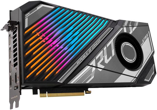 Alt view image 4 of 13 - ASUS ROG STRIX GeForce RTX 3080 Ti 12GB GDDR6X PCI Express 4.0 x16 Graphics Card ROG-STRIX-LC-RTX3080TI-O12G-GAMING