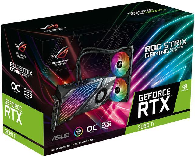 Alt view image 13 of 13 - ASUS ROG STRIX GeForce RTX 3080 Ti 12GB GDDR6X PCI Express 4.0 x16 Graphics Card ROG-STRIX-LC-RTX3080TI-O12G-GAMING