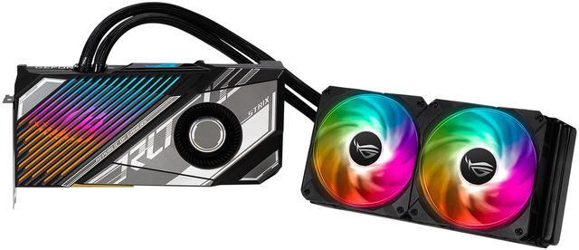 Alt view image 7 of 13 - ASUS ROG STRIX GeForce RTX 3080 Ti 12GB GDDR6X PCI Express 4.0 x16 Graphics Card ROG-STRIX-LC-RTX3080TI-O12G-GAMING