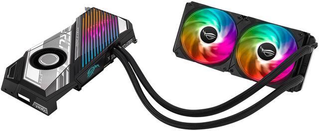 Alt view image 11 of 13 - ASUS ROG STRIX GeForce RTX 3080 Ti 12GB GDDR6X PCI Express 4.0 x16 Graphics Card ROG-STRIX-LC-RTX3080TI-O12G-GAMING