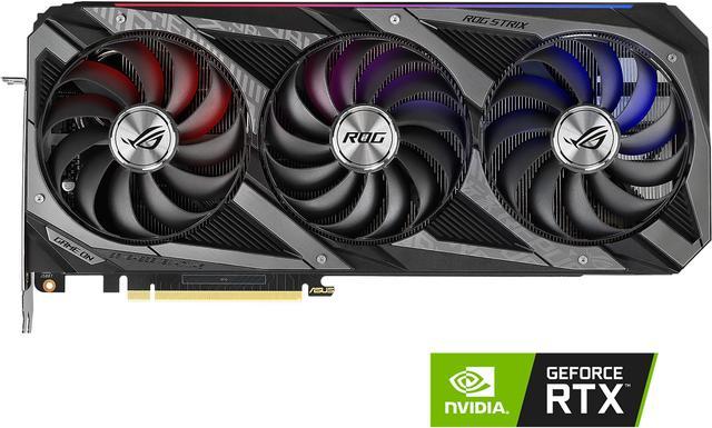 ASUS ROG Strix GeForce RTX 3070 V2 OC Edition 8GB GDDR6 PCI Express 4.0 Video Card ROG STRIX RTX3070 O8G V2 GAMING LHR