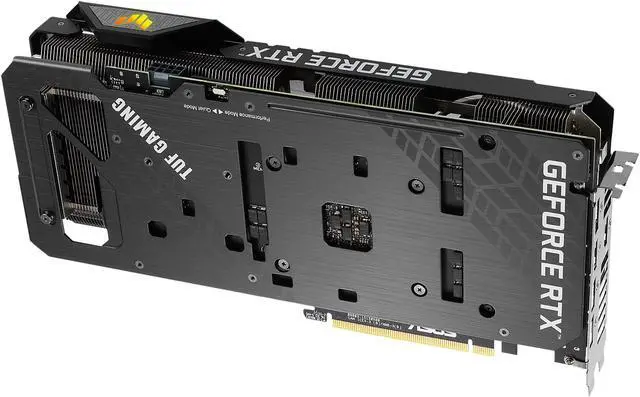 Alt view image 14 of 16 - ASUS TUF Gaming GeForce RTX 3060 Ti V2 OC Edition 8GB GDDR6 PCI Express 4.0 Video Card TUF-RTX3060TI-O8G-V2-GAMING (LHR)