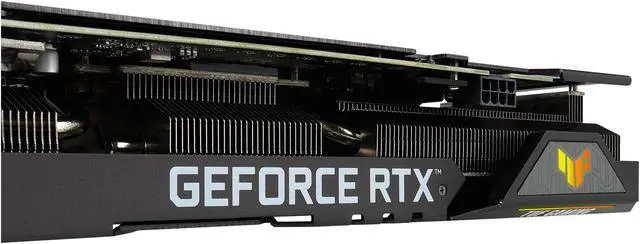 Alt view image 12 of 16 - ASUS TUF Gaming GeForce RTX 3060 Ti V2 OC Edition 8GB GDDR6 PCI Express 4.0 Video Card TUF-RTX3060TI-O8G-V2-GAMING (LHR)