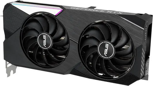 Alt view image 6 of 17 - ASUS Dual GeForce RTX 3060 Ti V2 OC Edition 8GB GDDR6 PCI Express 4.0 Video Card DUAL-RTX3060TI-O8G-V2 (LHR)