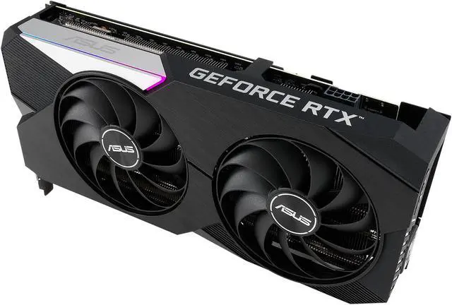 Alt view image 12 of 17 - ASUS Dual GeForce RTX 3060 Ti V2 OC Edition 8GB GDDR6 PCI Express 4.0 Video Card DUAL-RTX3060TI-O8G-V2 (LHR)