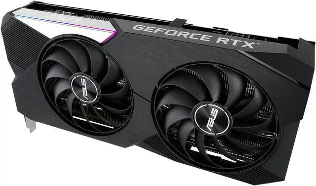 Alt view image 13 of 17 - ASUS Dual GeForce RTX 3060 Ti V2 OC Edition 8GB GDDR6 PCI Express 4.0 Video Card DUAL-RTX3060TI-O8G-V2 (LHR)
