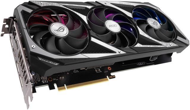 Alt view image 5 of 19 - ASUS ROG Strix GeForce RTX 3060 12GB GDDR6 PCI Express 4.0 Graphics Card ROG-STRIX-RTX3060-O12G-V2-GAMING