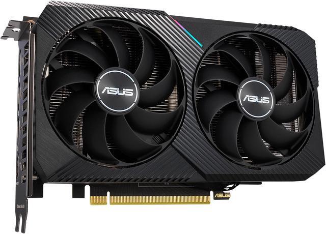 Alt view image 4 of 19 - ASUS Dual GeForce RTX 3060 12GB GDDR6 PCI Express 4.0 Graphics Card DUAL-RTX3060-O12G-V2