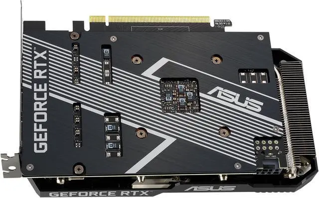 Alt view image 17 of 19 - ASUS Dual GeForce RTX 3060 12GB GDDR6 PCI Express 4.0 Graphics Card DUAL-RTX3060-O12G-V2