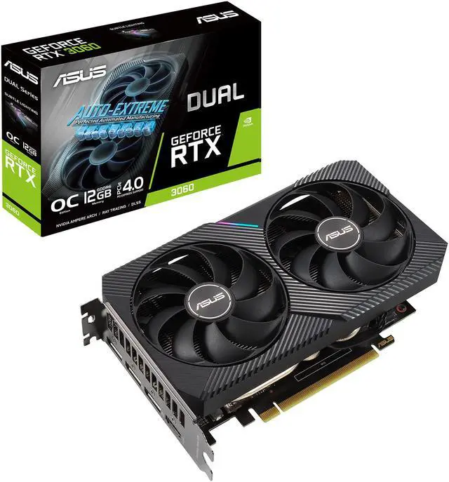 Alt view image 18 of 19 - ASUS Dual GeForce RTX 3060 12GB GDDR6 PCI Express 4.0 Graphics Card DUAL-RTX3060-O12G-V2