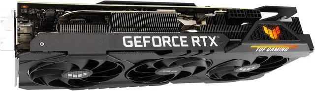 Alt view image 8 of 12 - ASUS TUF Gaming NVIDIA GeForce RTX 3080 V2 OC Edition Graphics Card (PCIe 4.0, 10GB GDDR6X, LHR, HDMI 2.1, DisplayPort 1.4a, Dual Ball Fan Bearings, Military-grade Certification, GPU Tweak II)