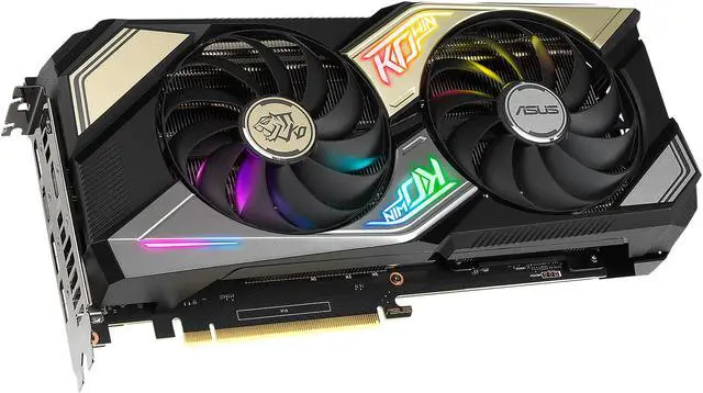 Alt view image 4 of 13 - ASUS KO GeForce RTX 3060 Ti V2 OC Edition 8GB GDDR6 PCI Express 4.0 x16 Video Card KO-RTX3060TI-O8G-V2-GAMING (LHR)