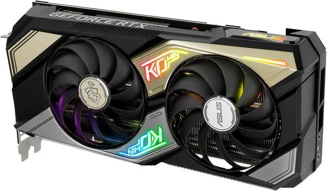 Alt view image 10 of 13 - ASUS KO GeForce RTX 3060 Ti V2 OC Edition 8GB GDDR6 PCI Express 4.0 x16 Video Card KO-RTX3060TI-O8G-V2-GAMING (LHR)