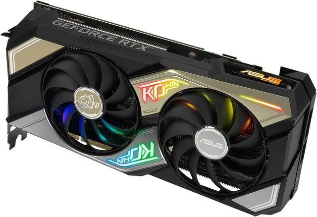 Alt view image 11 of 13 - ASUS KO GeForce RTX 3060 Ti V2 OC Edition 8GB GDDR6 PCI Express 4.0 x16 Video Card KO-RTX3060TI-O8G-V2-GAMING (LHR)