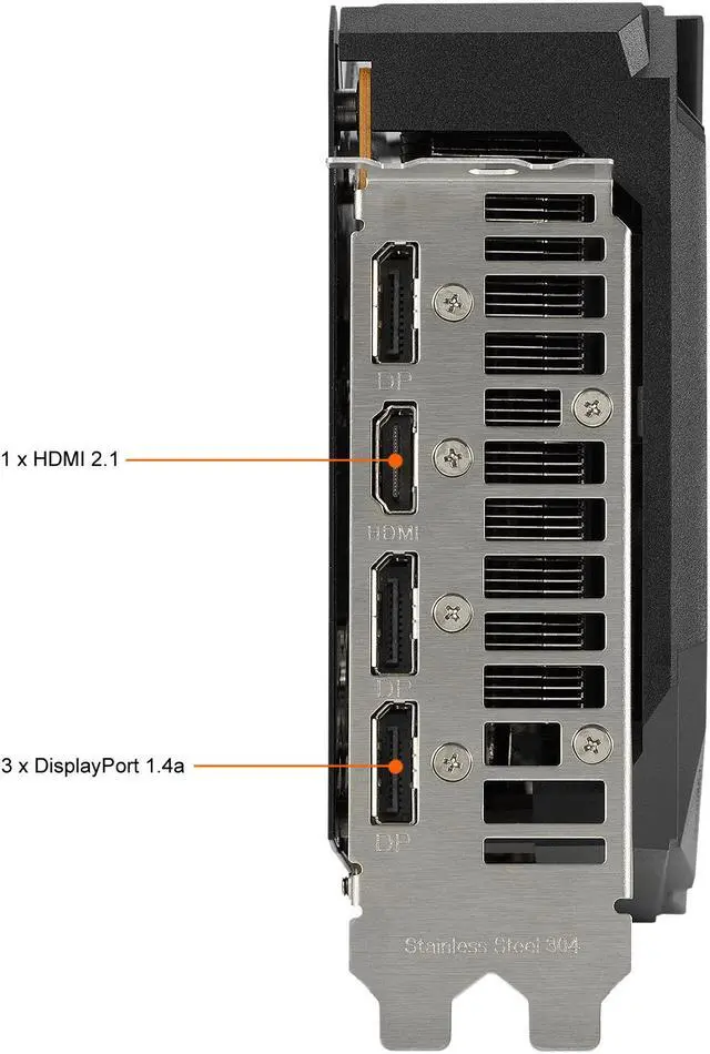 Alt view image 8 of 14 - ASUS ROG STRIX Radeon RX 6600 XT 8GB GDDR6 PCI Express 4.0 CrossFireX Support ATX Graphics Card ROG-STRIX-RX6600XT-O8G-GAMING
