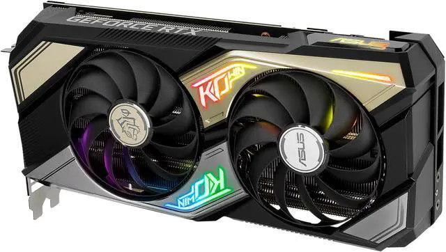 Alt view image 10 of 15 - ASUS KO NVIDIA GeForce RTX 3070 V2 8GB GDDR6 Gaming Graphics Card (PCIe 4.0, 8GB GDDR6 Memory, LHR, HDMI 2.1, DisplayPort 1.4a, Axial-tech Fan Design, 0dB Technology, Enduring Capacitors)