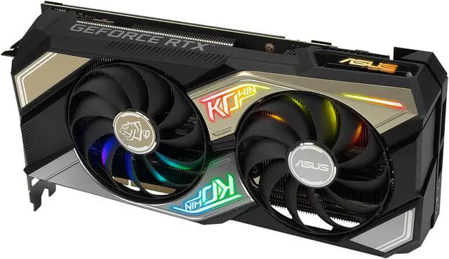 Alt view image 11 of 15 - ASUS KO NVIDIA GeForce RTX 3070 V2 8GB GDDR6 Gaming Graphics Card (PCIe 4.0, 8GB GDDR6 Memory, LHR, HDMI 2.1, DisplayPort 1.4a, Axial-tech Fan Design, 0dB Technology, Enduring Capacitors)